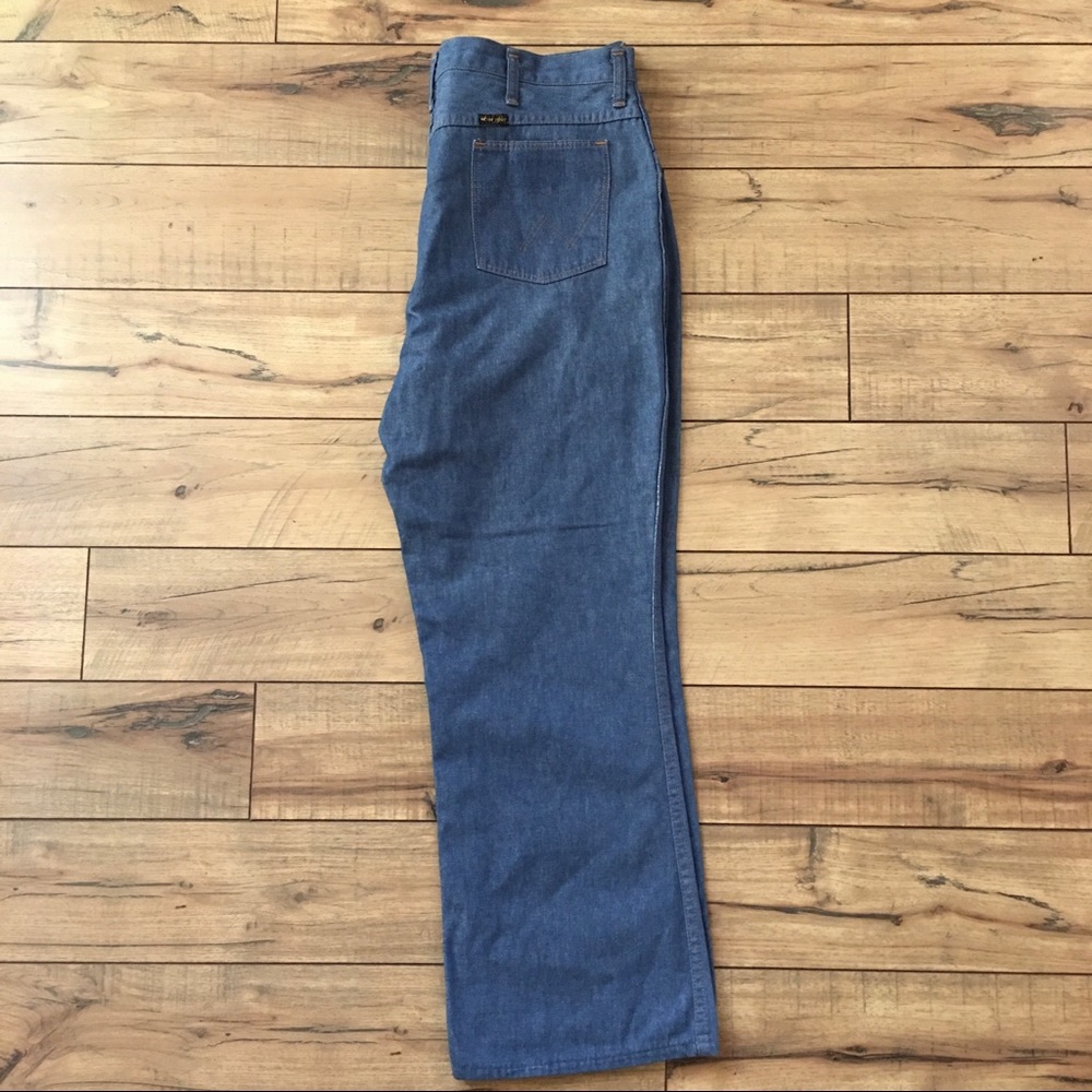 Vintage Wrangler 70s talon zip plus size jean pant